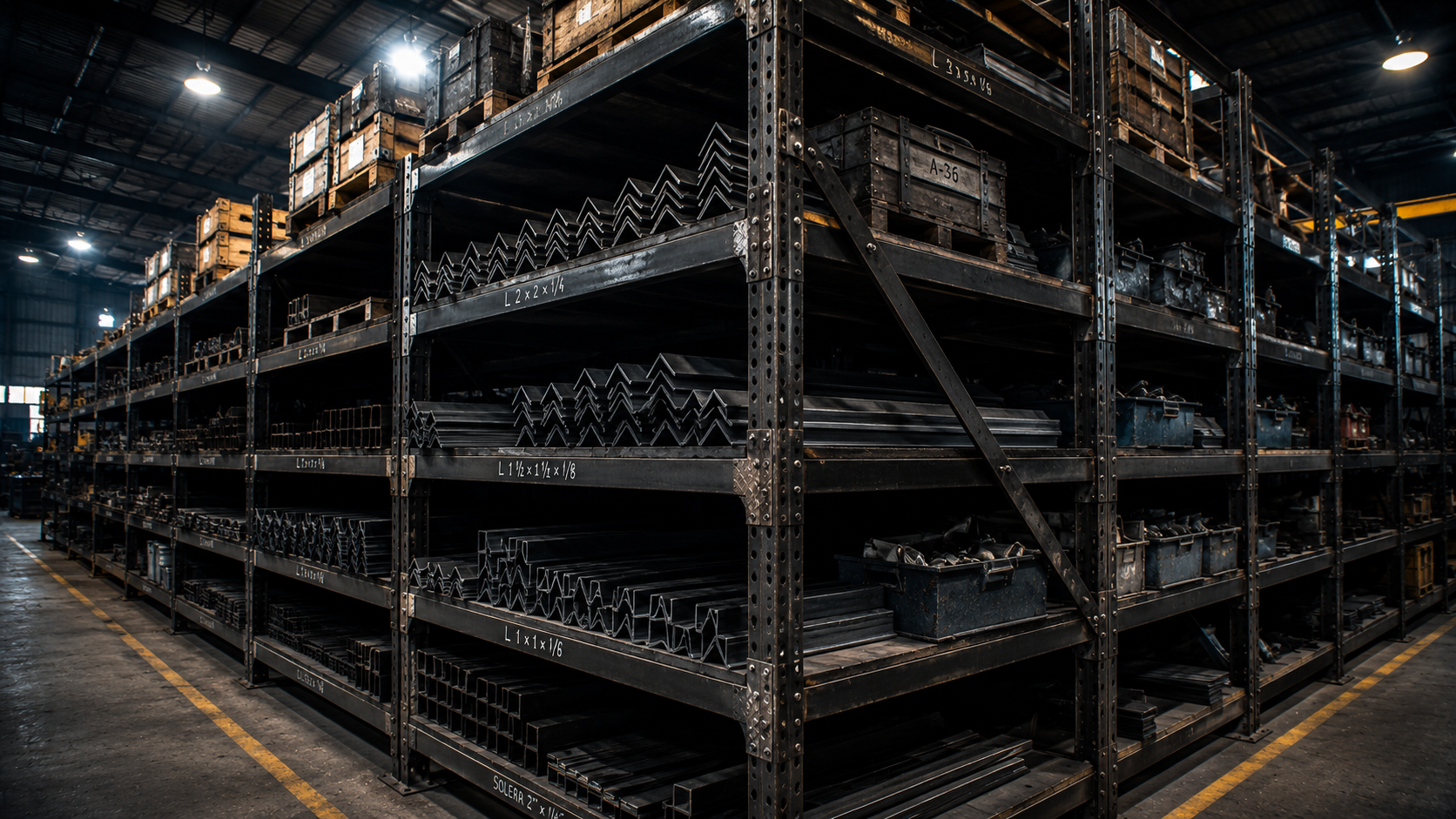 Estantería industrial